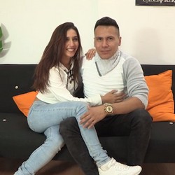 Victoria and Giorgio, a 21 years old beauty and a very lucky latin lover