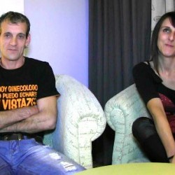 Tony and Patricia, parents of someone, are nervous 'cause they're filming their first porno. Welcome!